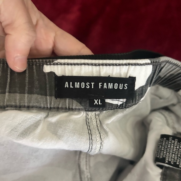Almost Famous grey and white pants, sizeXL - Picture 3 of 6